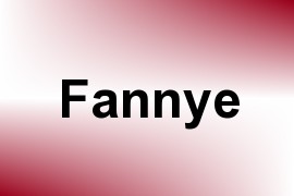 Fannye name image