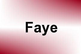 Faye name image