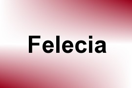 Felecia name image