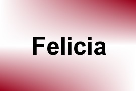 Felicia name image