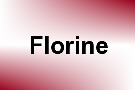 Florine name image