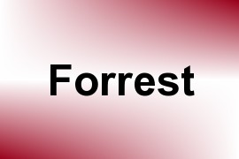 Forrest name image