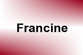 Francine name image