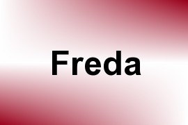 Freda name image