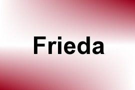 Frieda name image