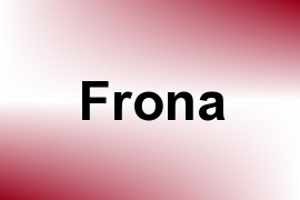 Frona name image