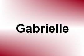 Gabrielle name image