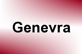 Genevra name image
