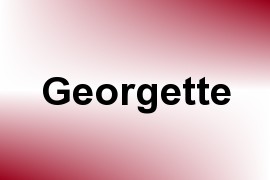 Georgette name image