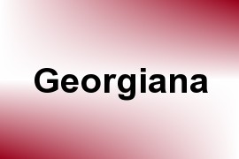 Georgiana name image