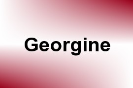 Georgine name image