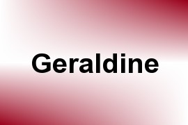 Geraldine name image