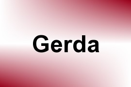 Gerda name image