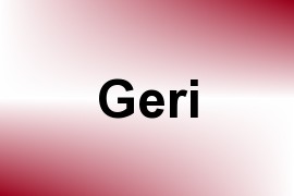 Geri name image