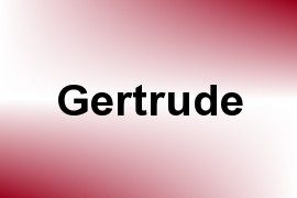 Gertrude name image