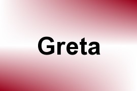 Greta name image