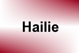 Hailie name image