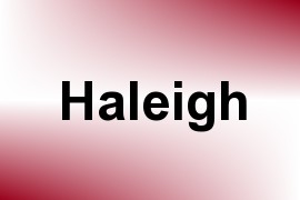 Haleigh name image