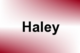 Haley name image