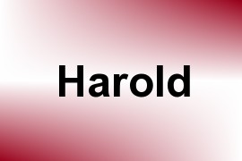 Harold name image