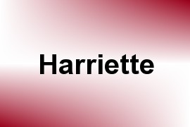 Harriette name image