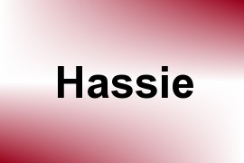 Hassie name image