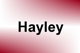 Hayley name image