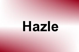 Hazle name image