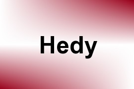 Hedy name image