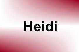 Heidi name image