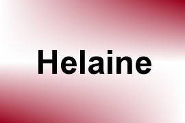 Helaine name image