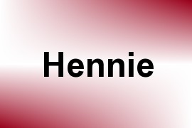 Hennie name image