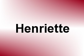 Henriette name image