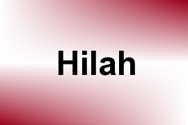 Hilah name image