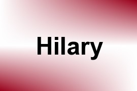 Hilary name image