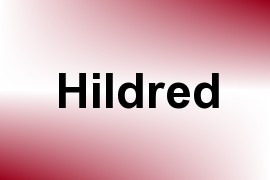 Hildred name image