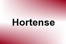 Hortense name image