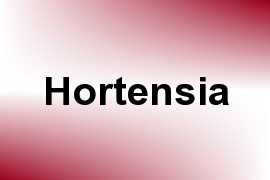 Hortensia name image