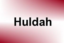 Huldah name image