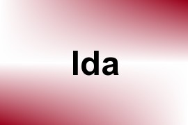 Ida name image