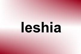 Ieshia name image