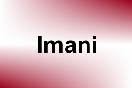 Imani name image