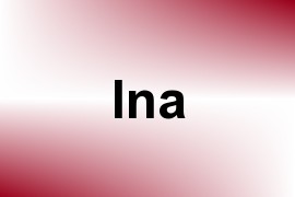 Ina name image