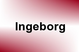 Ingeborg name image