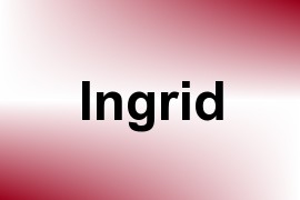 Ingrid name image