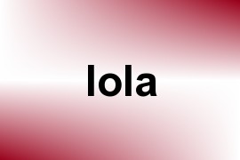 Iola name image