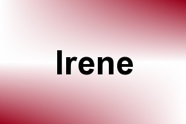 Irene - Given Name Information and Usage Statistics