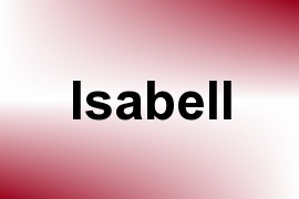 Isabell name image