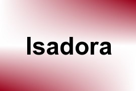 Isadora name image