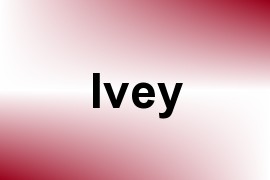 Ivey name image